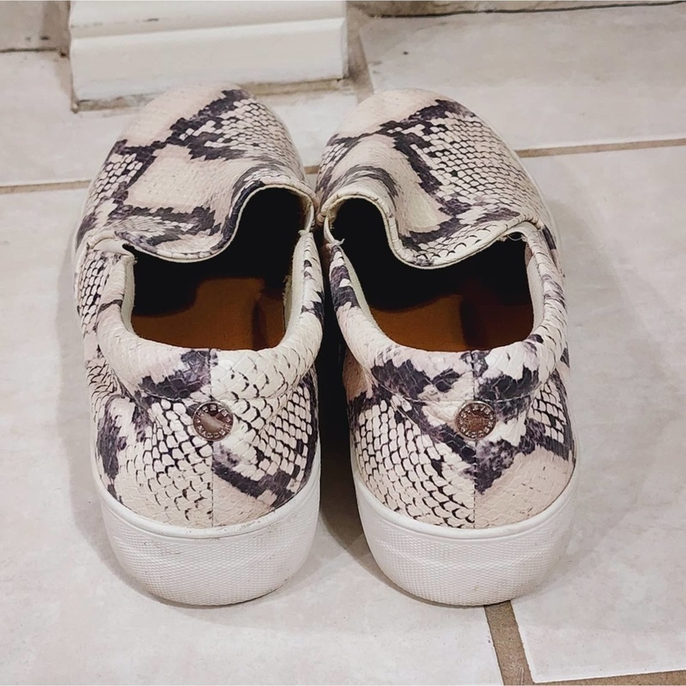Steve Madden Gills Snakeskin Python Leather Sneak… - image 6